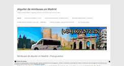 Desktop Screenshot of minibuses.mobi